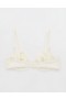 Aerie Show Off Unlined Real Lace Bras White