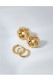 Aerie Huggie And Stud Earring Pack Jewelry Gold