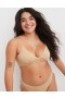 Aerie Slick Chicks Adaptive Lounge VELCRO®nd Fasteners Bras Beige