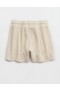 Aerie High Waisted LumberJane Waffle Shorts White
