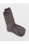 Aerie Tonal Metallic Crew Socks Grey