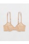 Aerie SMOOTHEZ Mesh Unlined Bras Beige