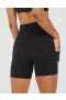 Aerie OFFLINE By The Hugger 5" Pocket Bike Shorts Black