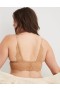 Aerie Show Off Lace Padded Longlinelette Bras Brown