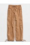 Aerie High Waisted Go-For-Itgy Cargo Pants Brown
