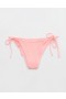 Aerie Crinkle Cheekiest Tie Bikini Bottoms Pink