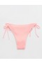 Aerie Crinkle Cheekiest Tie Bikini Bottoms Pink