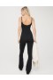 Aerie OFFLINE By Real Me Xtra Flare Jumpsuit Black
