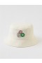 Aerie Smiley® Bucket Hats White
