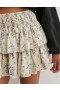 Aerie Ready-To-Ruffle Mini Skirts Light Yellow