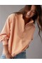 Aerie Quarter-Zip Fleece Sweatshirts Coral