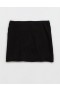 Aerie Crinkle Swim Tube Skirts Black