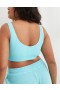 Aerie Superchill Seamless Padded Vooplette Bras Blue