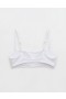 Aerie Eyelet Straight Scoop Bikini Top White