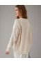 Aerie Long Weekend Crewneck Pullover White