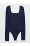 Aerie SMOOTHEZ Long Sleeve Body Navy