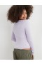 Aerie Long Sleeve Henley Body Lavender