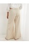 Aerie Pool-To-Party Linen Edition High Waisted Pants Beige