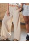 Aerie Pool-To-Party Linen Edition High Waisted Pants Beige