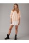 Aerie Whoa So Soft Ballet-Neck Pullover Pink