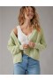 Aerie Slouchy Cardigan Green