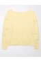 Aerie Whoa So Soft Ballet-Neck Sweater Yellow
