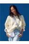 Aerie Whoa So Soft Ballet-Neck Pullover Green