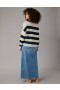 Aerie Whoa So Soft Ballet-Neck Pullover Navy