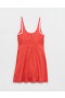 Aerie OFFLINE By Real Me Low Key Dress Red