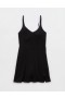 Aerie OFFLINE By Real Me Low Key Dress Black