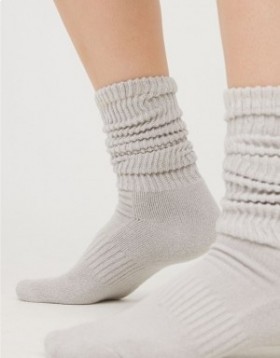 Aerie OFFLINE By Scrunch Socks Gray