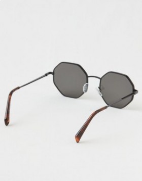 Aerie Movin' N Groovin' Sunglasses Black
