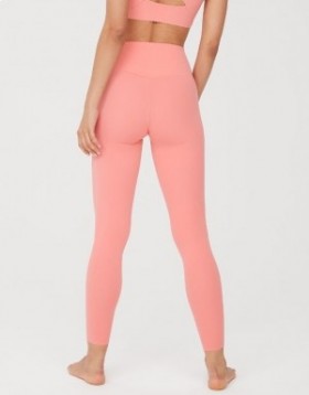 Aerie OFFLINE By Real Me XTRA Hold Up! Scallop Leggings Coral