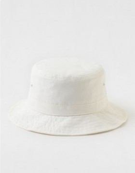 Aerie OFFLINE By Nylon Bucket Hats White