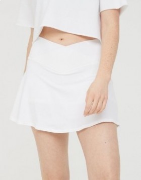 Aerie OFFLINE By Real Me Crossover Tennis Skirts White
