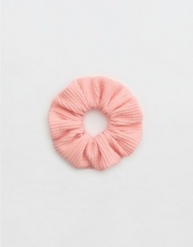 Aerie Shine Crinkle Swim Hair Accessory Pink