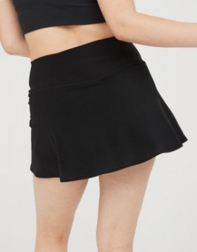Aerie OFFLINE By Real Me Crossover Tennis Skirts Black