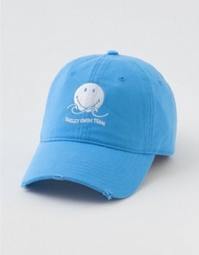 Aerie Smiley® Graphic Baseball Hats Blue
