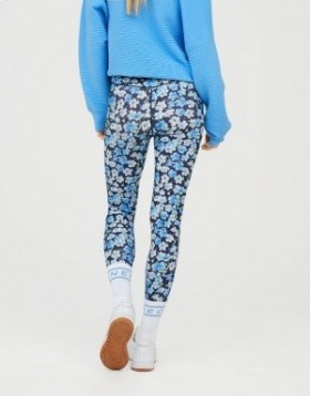 Aerie OFFLINE By Real Me High Waisted Leggings Blue