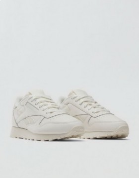Aerie Classic Leather Sneakers White