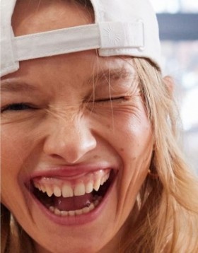 Aerie OFFLINE By Baseball Hats White