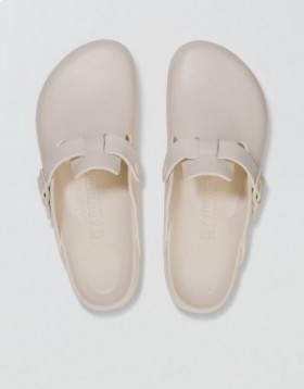 Aerie Boston Clogs White