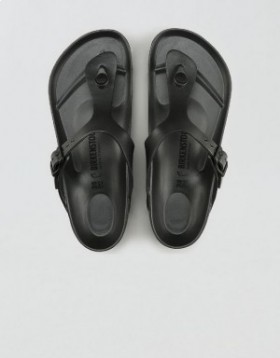 Aerie Gizeh Eva Sandals Black