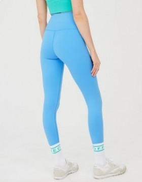 Aerie OFFLINE By The Hugger High Waisted Leggings Blue