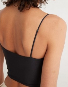 Aerie SMOOTHEZ Tank Cami Bras Black
