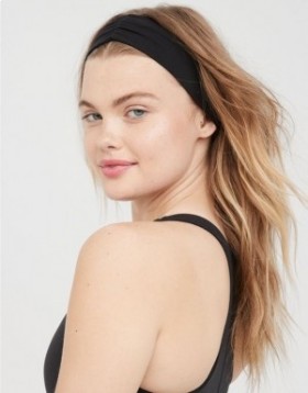 Aerie OFFLINE By The Hugger Cinch Hair Accessory Black