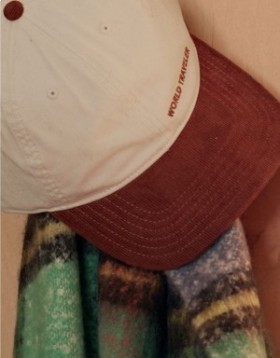Aerie OFFLINE By Corduroy Contrast Baseball Hats Blue