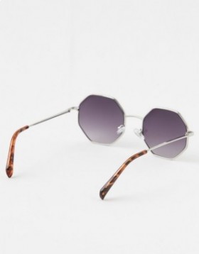 Aerie Movin' N Groovin' Sunglasses Light Blue