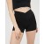 Aerie OFFLINE By Real Me High Waisted Crossover 3" Bike Shorts Black