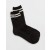 Aerie Cable Stripe Crew Socks Black